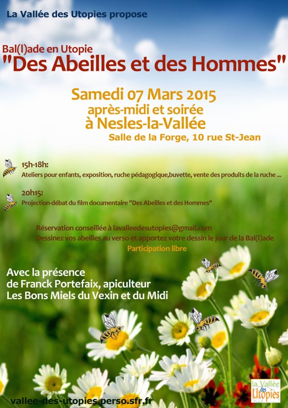flyers des abeilles et des hommes